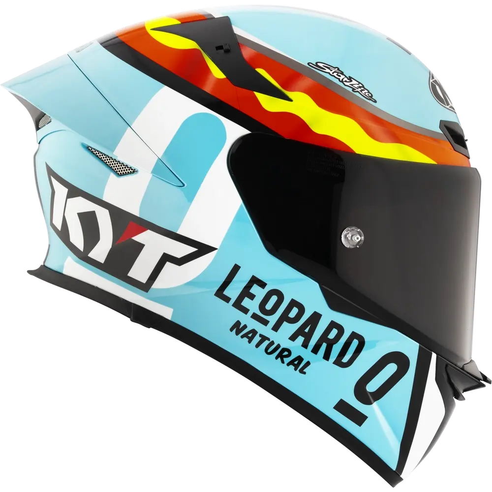 KYT TT-Revo Leopard Replica Spaniard Gloss Full Face Helmet