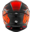 back view of KYT TT-Revo Nicolo Bulega full face helmet