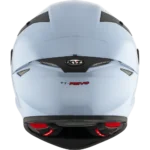 KYT TT-Revo Plain Sea Blue Gloss Helmet