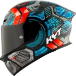 KYT TT Revo Synchrotron Gloss Full Face Helmet