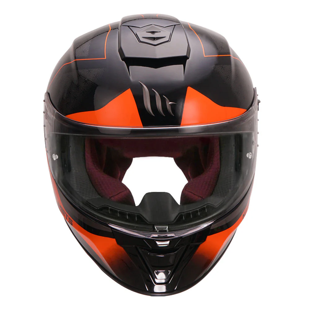MT Blade 2 SV AURA Gloss Fluro Orange Helmet