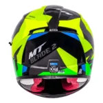 MT Blade 2 SV Fade Gloss Fluro Yellow Helmet