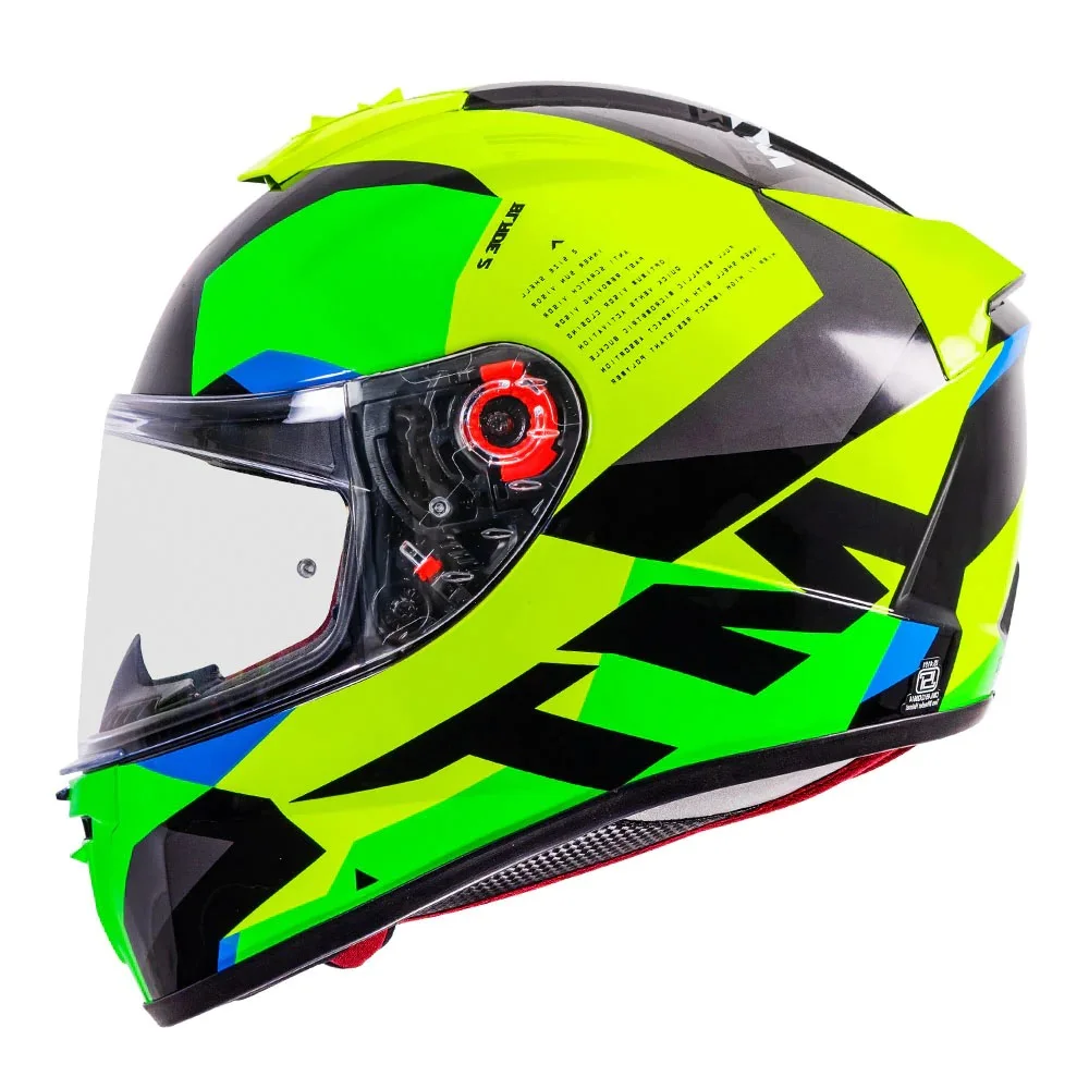 MT Blade 2 SV Fade Gloss Fluro Yellow Helmet