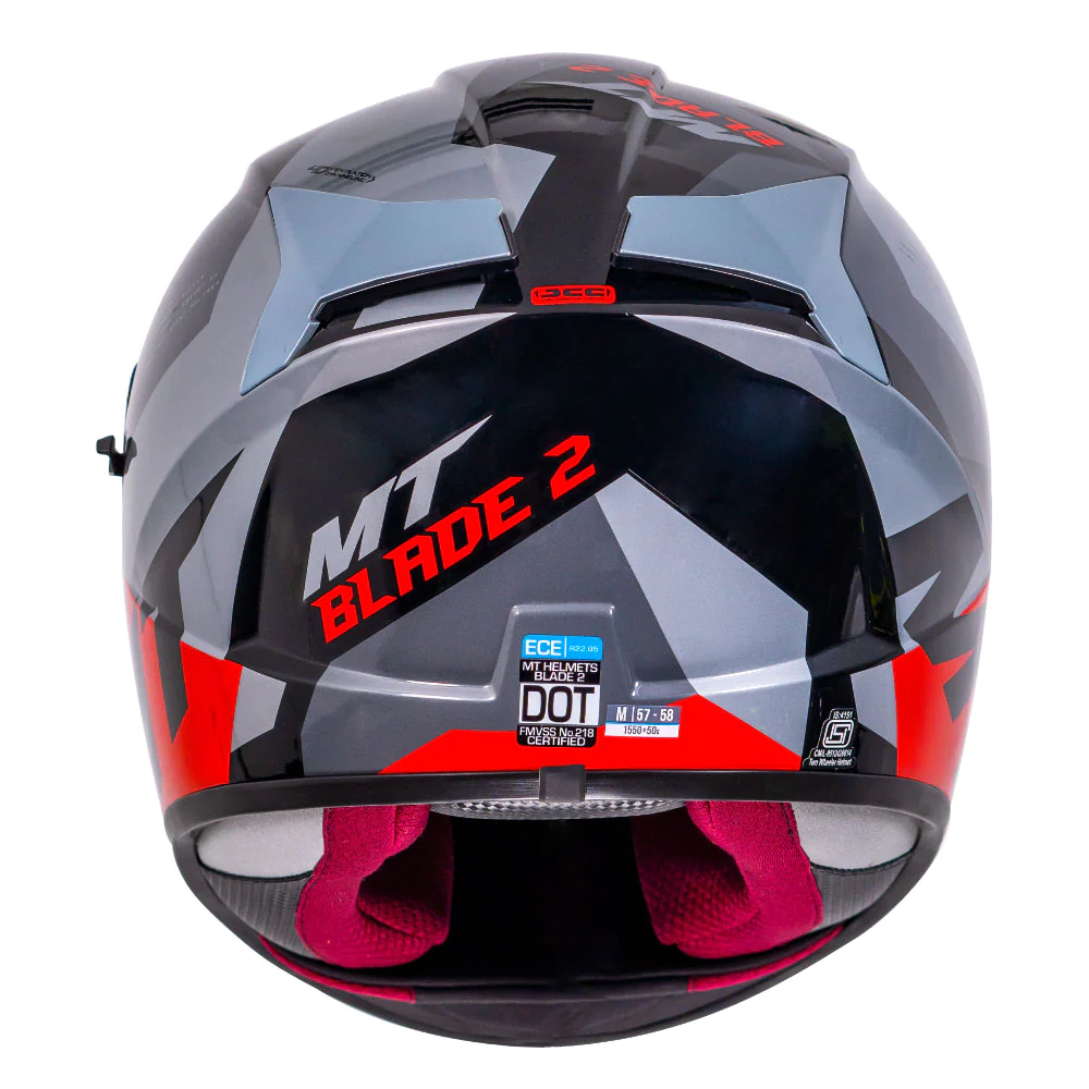 MT Blade 2 SV Fade Gloss Grey Helmet