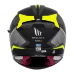 MT Blade 2 SV Finishline Matt Fluro Yellow Helmet