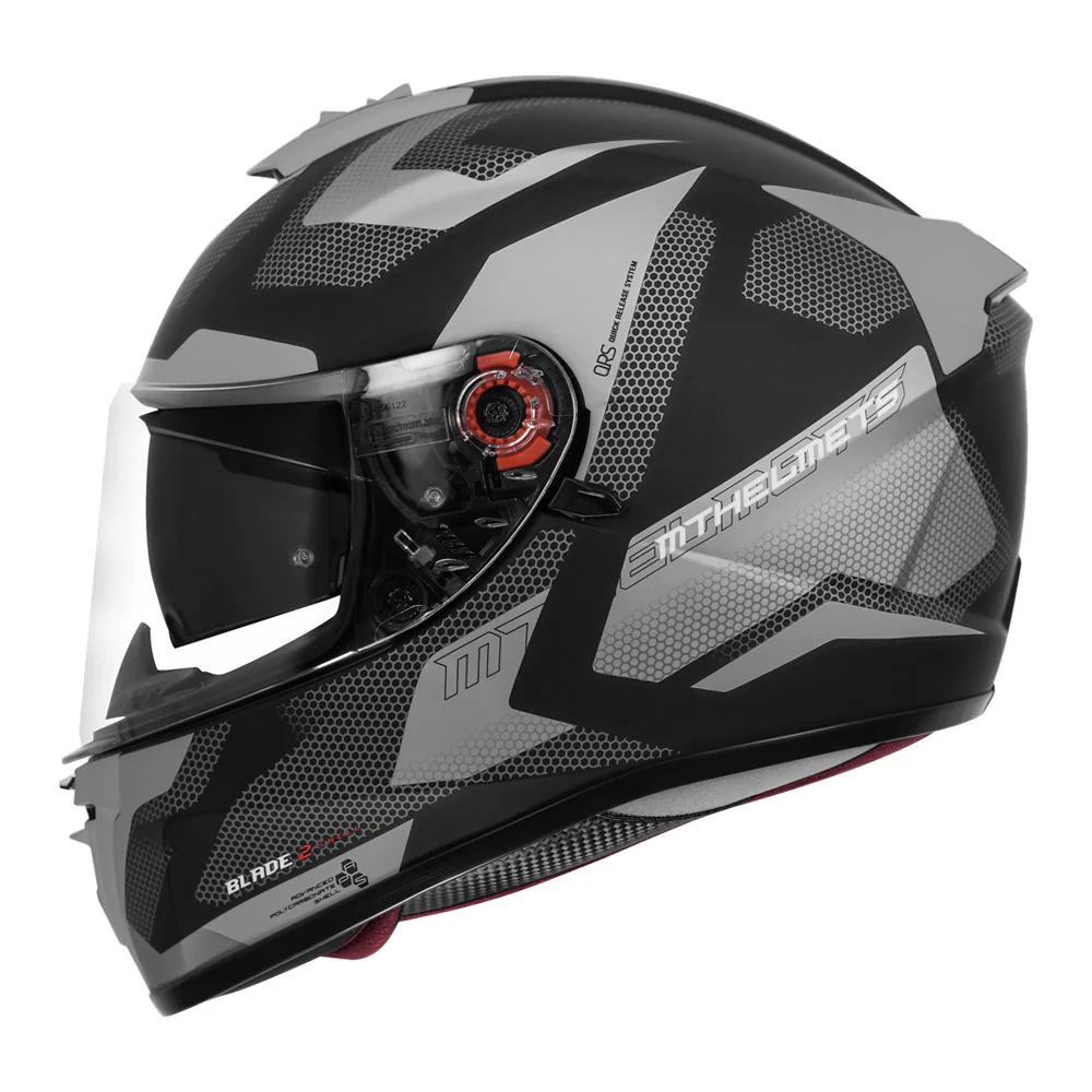 MT Blade 2 SV Finishline Matt Grey Helmet