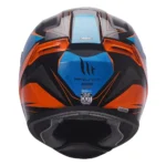 MT Hummer Stark D17 Gloss Blue Helmet
