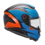 MT Hummer Stark D17 Gloss Blue Helmet