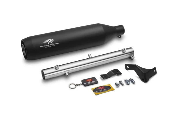 RED ROOSTER POLESTAR PRO EXHAUST FOR ROYAL ENFIELD 350’s (MATTE BLACK)